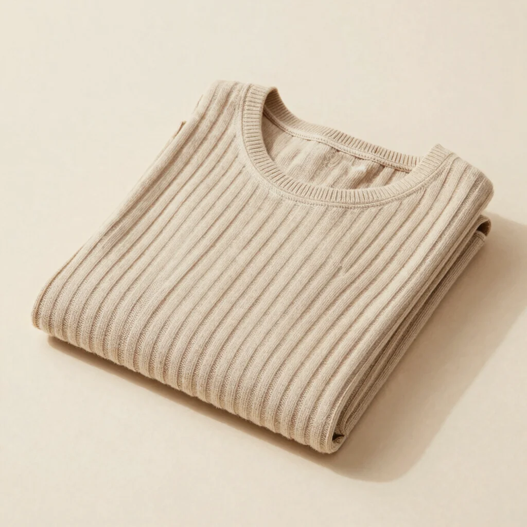 Ribbed Knit Two-Piece Set